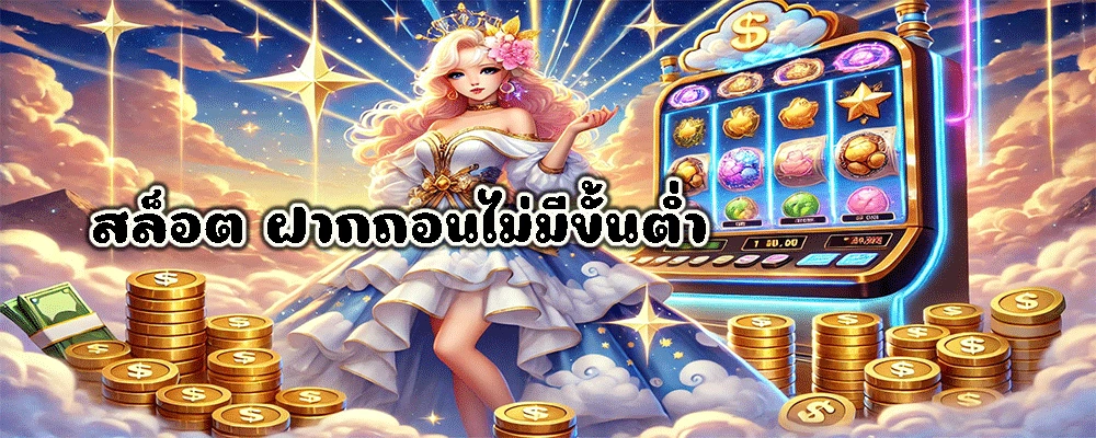 สล็อต ฝากถอนไม่มีขั้นต่ำ